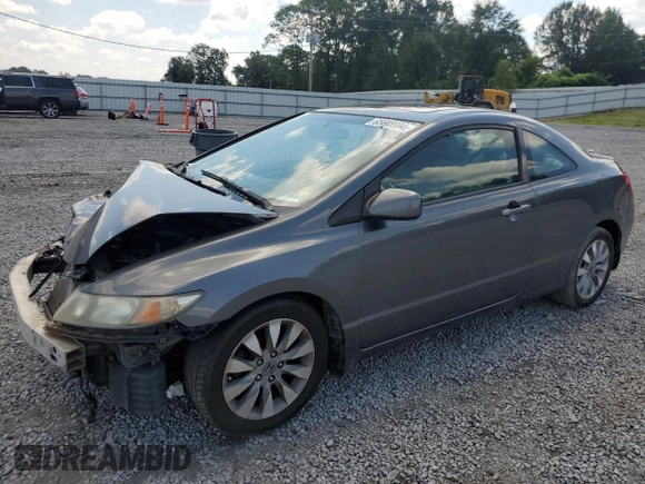 2011 Honda Civic Cpe EX with VIN 2HGFG1B89BH516789, listed as a Copart auction lot 65648994 with 162,850 mi miles and Salvage Title. Bid and sale history available at carsss.com. Image 1.