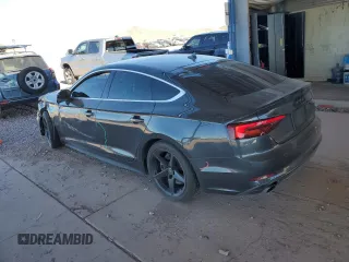 2018 Audi A5 Sportback Prestige z VIN WAUFNCF5XJA110420, wystawiony jako Copart lot #42259275 z przebiegiem 94 939 mil mil oraz Szkoda całkowita • Salvage title. Historia ofert i sprzedaży dostępna na DreamBid. Obrazek 2.