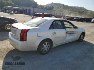 2006 Cadillac CTS with VIN 1G6DP577960119643, listed as a Copart auction lot 71183574 with 114,236 mi miles and Salvage Title. Bid and sale history available at carsss.com. Image 3.