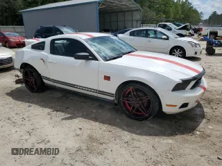 2010 Ford Mustang V6 with VIN 1ZVBP8AN1A5158085, listed as a Copart auction lot 61070745 with Not provided miles and Salvage title. Bid and sale history available at DreamBid. Image 4.