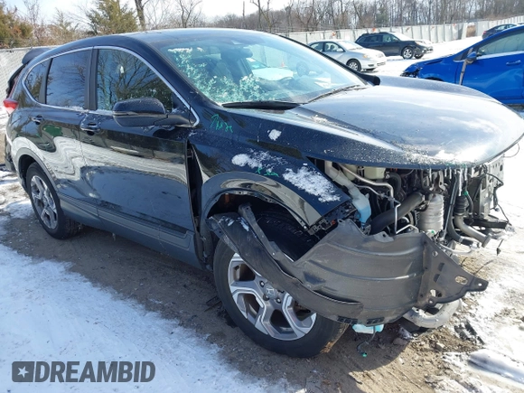 2019 Honda CR-V EX with VIN 7FARW2H59KE049921, listed as a IAAI auction lot 41366936 with 69,325 mi miles. Bid and sale history available at carsss.com. Image 1.