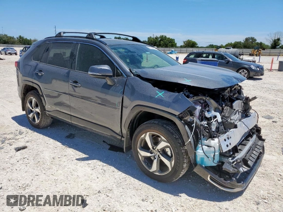 2025 Toyota RAV4 SE with VIN JTMCB3FV5SD244265, listed as a Copart auction lot 66194265 with 1,636 mi miles and Salvage title. Bid and sale history available at DreamBid. Image 4.