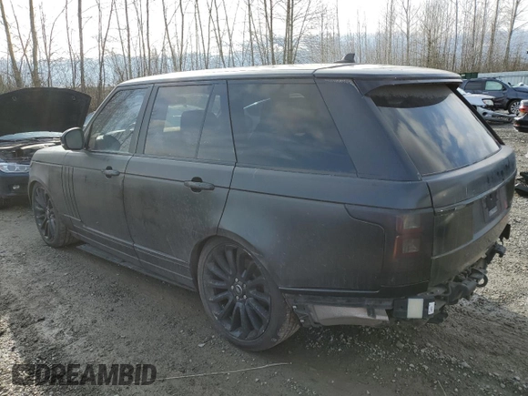2015 Land Rover Range Rover Autobiography z VIN SALGV2TF7FA240203, wystawiony jako Copart lot #44545345 z przebiegiem 115 652 mil mil oraz Szkoda całkowita • Salvage title. Historia ofert i sprzedaży dostępna na DreamBid. Obrazek 2.