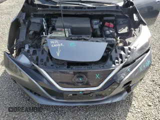 2018 Nissan LEAF SV with VIN 1N4AZ1CP7JC302433, listed as a Copart auction lot 53569885 with 77,918 mi miles and Salvage title. Bid and sale history available at DreamBid. Image 11.