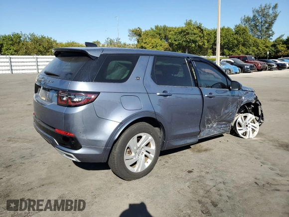 2020 Land Rover Discovery Sport S R-Dynamic with VIN SALCT2FX2LH880685, listed as a Copart auction lot 83995454 with 67,661 mi miles and Non Repairable. Bid and sale history available at carsss.com. Image 3.