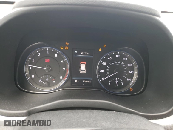 2021 Hyundai Kona Limited with VIN KM8K3CA53MU600159, listed as a Copart auction lot 51755675 with 93,004 mi miles and Salvage Title. Bid and sale history available at carsss.com. Image 9.
