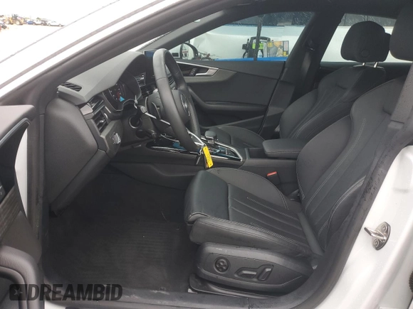 2023 Audi A5 Sportback S line Premium z VIN WAUDACF54PA024628, wystawiony jako Copart lot #49966604 z przebiegiem 15 396 mil mil oraz Czysty tytuł • Clean title. Historia ofert i sprzedaży dostępna na DreamBid. Obrazek 7.