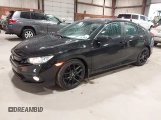 2019 Honda Civic Sport with VIN 2HGFC2F89KH557466, listed as a IAAI auction lot 42335216 with 138,747 mi miles and . Bid and sale history available at DreamBid. Image 18.