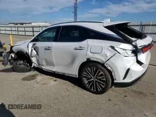2023 Lexus RX with VIN 2T2BBMCA7PC016805, listed as a Copart auction lot 87899685 with 20,693 mi miles and Salvage Title. Bid and sale history available at carsss.com. Image 2.