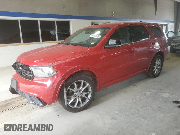 2015 Dodge Durango R/T с VIN 1C4SDJCT6FC169889, выставлен на аукционе Copart как лот 54054105 с пробегом 103 081 миль миль и Списание • Salvage title. История ставок и продаж доступна на DreamBid. Изображение 1.