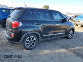 2014 FIAT 500L Trekking with VIN ZFBCFADH5EZ014340, listed as a Copart auction lot 42615255 with Not Provided miles and Clean Title. Bid and sale history available at DreamBid. Image 3.