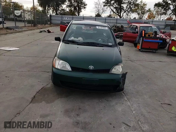2000 Toyota ECHO with VIN JTDAT1233Y0080978, listed as a Copart auction lot 81164804 with 80,335 mi miles and Salvage Title. Bid and sale history available at DreamBid. Image 10.