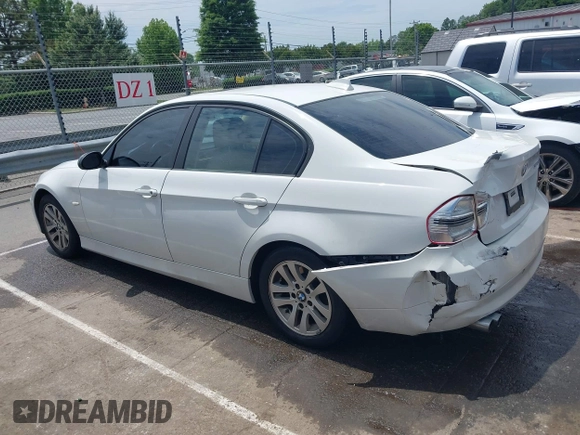2007 BMW 3 Series 328i with VIN WBAVA33547KX83556, listed as a IAAI auction lot 42302137 with 108,686 mi miles and . Bid and sale history available at DreamBid. Image 14.