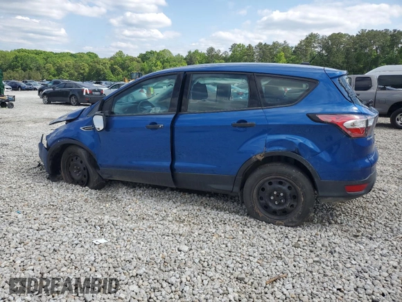 2017 Ford Escape S с VIN 1FMCU0F74HUE66164, выставлен на аукционе Copart как лот 54712135 с пробегом 103 578 миль миль и Списание • Salvage title. История ставок и продаж доступна на DreamBid. Изображение 2.
