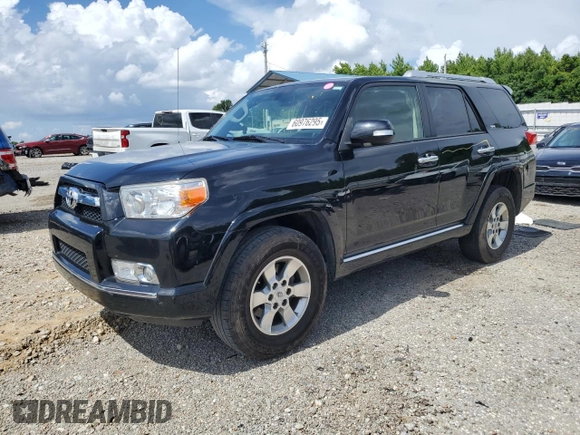 2013 Toyota 4Runner SR5 with VIN JTEBU5JR5D5148768, listed as a Copart auction lot 60976295 with 118,833 mi miles and Clean title. Bid and sale history available at DreamBid. Image 1.