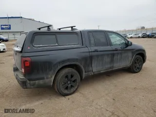 2020 Honda Ridgeline Black Edition with VIN 5FPYK3F88LB012387, listed as a Copart auction lot 45812235 with 0 mi miles and Salvage Title. Bid and sale history available at carsss.com. Image 3.