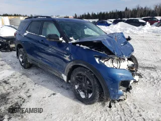 2022 Ford Explorer ST-Line с VIN 1FMSK8KH7NGA58041, выставлен на аукционе Copart как лот 45864905 с пробегом Не указан миль и На запчасти • Non repairable. История ставок и продаж доступна на DreamBid. Изображение 4.
