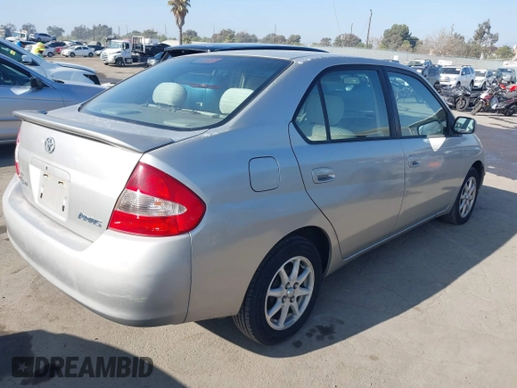 2003 Toyota Prius with VIN JT2BK18U530077749, listed as a IAAI auction lot 41227741 with 91,524 mi miles. Bid and sale history available at carsss.com. Image 4.