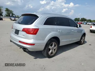 2015 Audi Q7 Premium Plus with VIN WA1LGAFEXFD027316, listed as a Copart auction lot 56501475 with 96,653 mi miles and Clean Title. Bid and sale history available at DreamBid. Image 3.