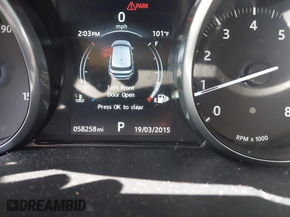 2016 Land Rover Range Rover Evoque HSE with VIN SALVR2BG7GH156963, listed as a IAAI auction lot 42554963 with 58,258 mi miles and . Bid and sale history available at DreamBid. Image 7.