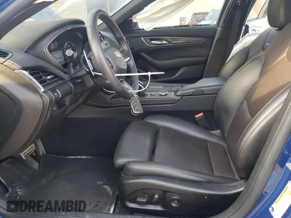 2020 Cadillac CT5 Sport with VIN 1G6DU5RK3L0153583, listed as a Copart auction lot 49150395 with 41,774 mi miles and Salvage title. Bid and sale history available at DreamBid. Image 7.
