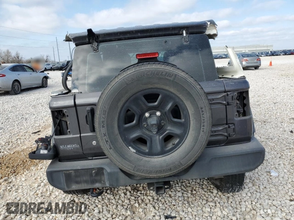 2020 Jeep Wrangler Unlimited Sport Altitude with VIN 1C4HJXDG6LW234273, listed as a Copart auction lot 48584185 with 74,936 mi miles and Salvage title. Bid and sale history available at DreamBid. Image 6.