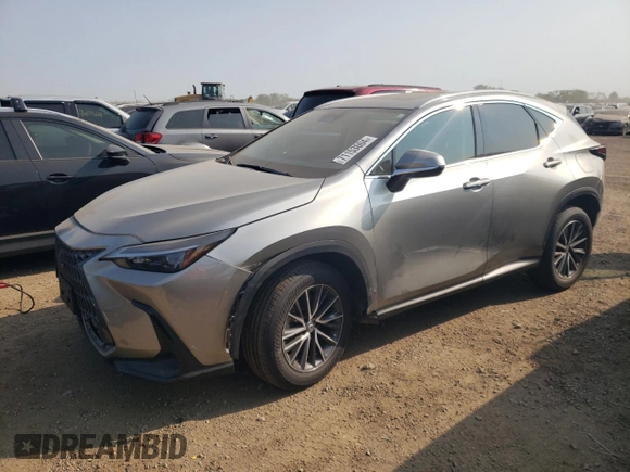 2022 Lexus NX with VIN 2T2ADCAZ4NC002379, listed as a Copart auction lot 71153604 with 26,490 mi miles and Salvage Title. Bid and sale history available at carsss.com. Image 1.