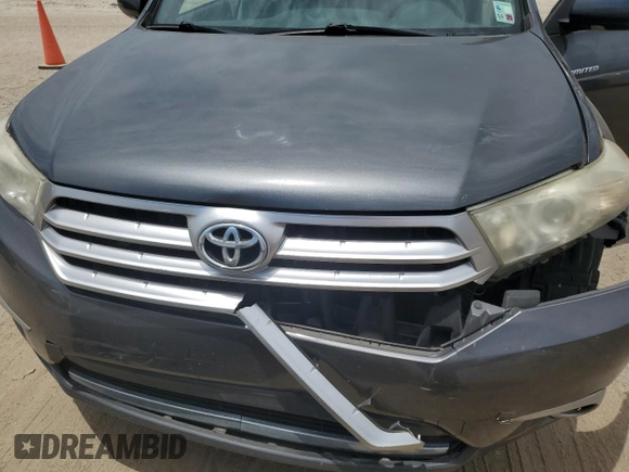 2011 Toyota Highlander Limited with VIN 5TDYK3EH7BS026513, listed as a Copart auction lot 59783865 with 191,330 mi miles and Salvage title. Bid and sale history available at DreamBid. Image 12.