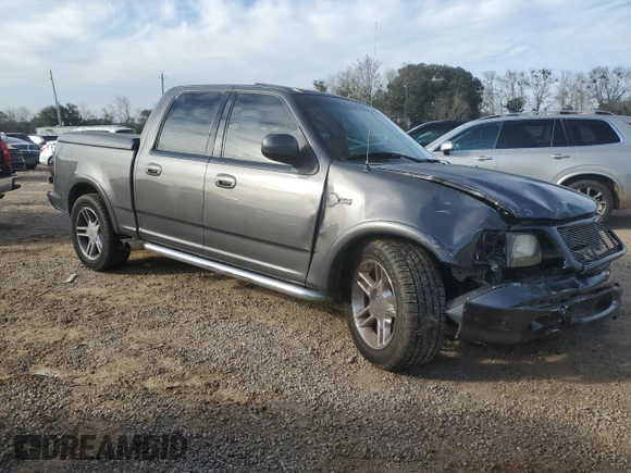 2002 Ford F-150 Harley Davidson with VIN 1FTRW07302KD36843, listed as a Copart auction lot 46342835 with 177,536 mi miles and Salvage Title. Bid and sale history available at carsss.com. Image 4.