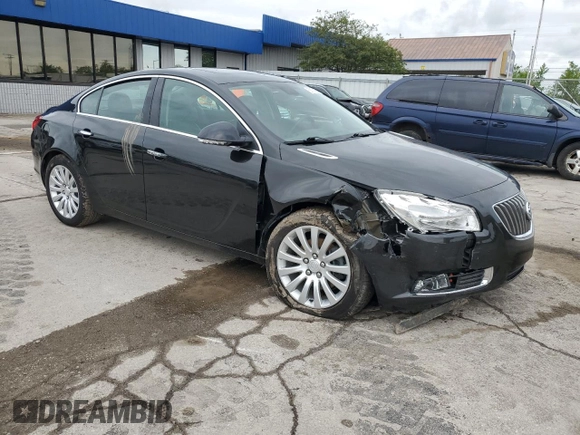 2013 Buick Regal Turbo Premium 1 with VIN 2G4GS5EVXD9193808, listed as a Copart auction lot 58151685 with 102,949 mi miles and Salvage title. Bid and sale history available at DreamBid. Image 4.