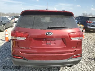 2016 Kia Sorento LX with VIN 5XYPG4A50GG138685, listed as a Copart auction lot 49122575 with 0 mi miles and Clean Title. Bid and sale history available at carsss.com. Image 6.