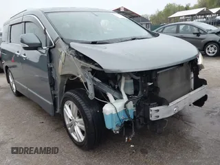 2012 Nissan Quest SL with VIN JN8AE2KP0C9043348, listed as a IAAI auction lot 41996448 with 114,667 mi miles and . Bid and sale history available at carsss.com. Image 18.