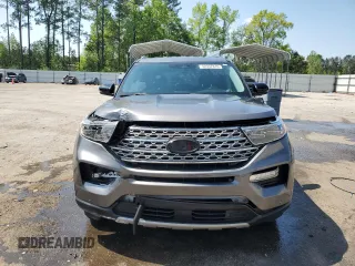 2021 Ford Explorer Limited with VIN 1FMSK7FH9MGB35852, listed as a Copart auction lot 52357815 with 100,954 mi miles and Salvage title. Bid and sale history available at DreamBid. Image 5.