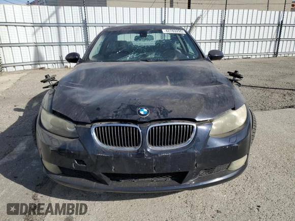 2007 BMW 3 Series 328xi with VIN WBAWC33557PD07501, listed as a Copart auction lot 42783295 with 139,389 mi miles and Salvage Title. Bid and sale history available at DreamBid. Image 5.