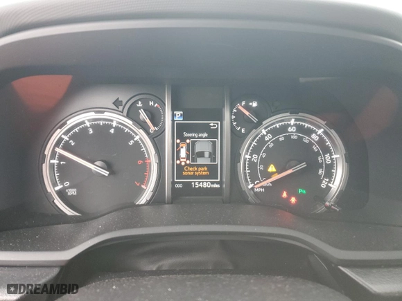 2023 Toyota 4Runner Limited with VIN JTEKU5JR2P6163792, listed as a Copart auction lot 48620415 with 15,480 mi miles and Salvage Title. Bid and sale history available at carsss.com. Image 9.
