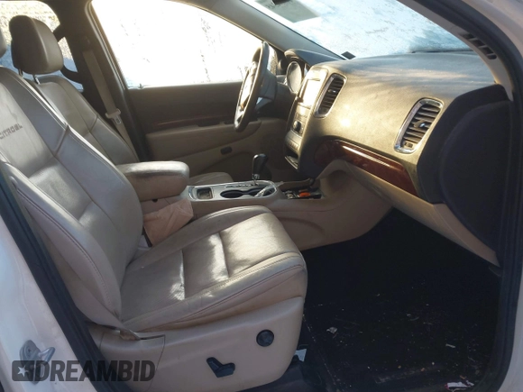 2012 Dodge Durango Citadel with VIN 1C4RDJEG7CC312522, listed as a IAAI auction lot 41334545 with 199,925 mi miles and . Bid and sale history available at DreamBid. Image 5.