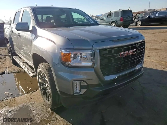 2022 GMC Canyon 4WD Elevation with VIN 1GTG6CEN9N1279419, listed as a Copart auction lot 80030924 with 23,255 mi miles and Clean Title. Bid and sale history available at carsss.com. Image 10.