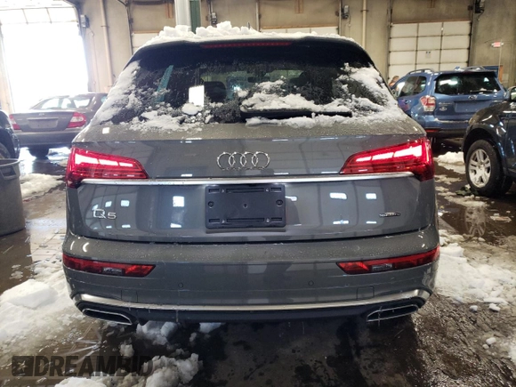 2023 Audi Q5 S line Prestige with VIN WA1FAAFY0P2010191, listed as a Copart auction lot 73565702 with 1,487 mi miles. Bid and sale history available at carsss.com. Image 6.