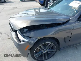 2018 BMW 4 Series 440i with VIN WBA4J5C54JBF07315, listed as a IAAI auction lot 41738540 with 74,577 mi miles and . Bid and sale history available at DreamBid. Image 6.