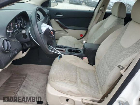 2008 Pontiac G6 1SV Value Leader с VIN 1G2ZF57B784275125, выставлен на аукционе Copart как лот 56873785 с пробегом 72 137 миль миль и Списание • Salvage title. История ставок и продаж доступна на DreamBid. Изображение 7.