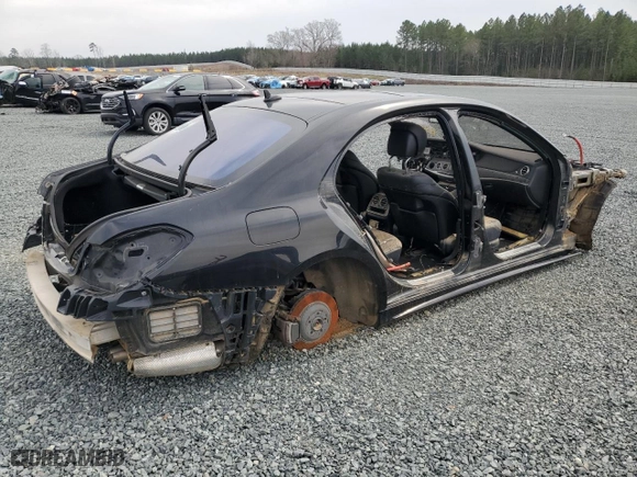 2015 Mercedes-Benz S-Class S 550 with VIN WDDUG8CBXFA200868, listed as a Copart auction lot 48147205 with 0 mi miles and Salvage Title. Bid and sale history available at carsss.com. Image 3.