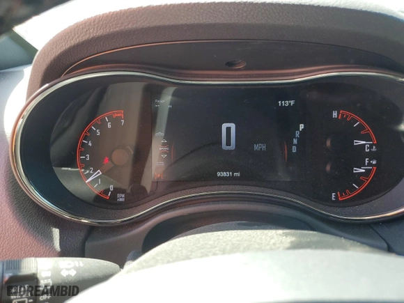 2020 Dodge Durango GT Plus with VIN 1C4RDHDG7LC296526, listed as a Copart auction lot 49438685 with 93,831 mi miles and Non Repairable. Bid and sale history available at carsss.com. Image 9.