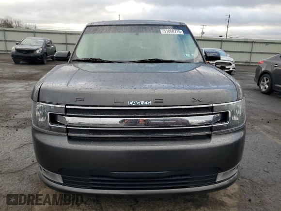 2016 Ford Flex SEL with VIN 2FMHK6C80GBA04071, listed as a Copart auction lot 51068715 with 104,216 mi miles and Salvage Title. Bid and sale history available at carsss.com. Image 5.