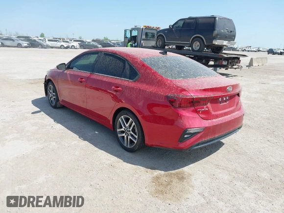 2019 Kia Forte S with VIN 3KPF34AD8KE028617, listed as a IAAI auction lot 41857642 with 101,171 mi miles. Bid and sale history available at carsss.com. Image 3.