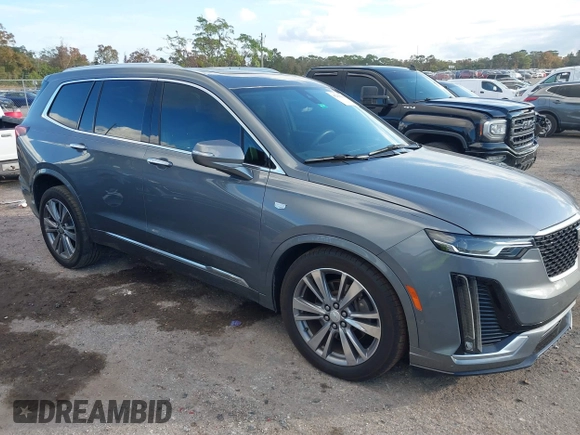 2020 Cadillac XT6 AWD Premium Luxury with VIN 1GYKPDRS5LZ103022, listed as a IAAI auction lot 41200044 with 78,514 mi miles and . Bid and sale history available at DreamBid. Image 1.