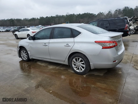 2015 Nissan Sentra SV with VIN 3N1AB7AP7FY376313, listed as a Copart auction lot 46132415 with 191,773 mi miles and Salvage Title. Bid and sale history available at carsss.com. Image 2.