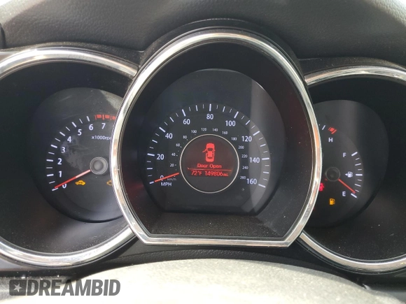 2013 Kia Optima EX with VIN 5XXGN4A78DG149943, listed as a Copart auction lot 57970255 with 149,806 mi miles and Clean title. Bid and sale history available at DreamBid. Image 9.
