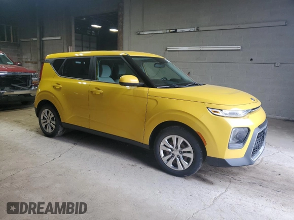 2020 Kia Soul S with VIN KNDJ23AU1L7078140, listed as a Copart auction lot 54656265 with 9,121 mi miles and Clean Title. Bid and sale history available at carsss.com. Image 4.