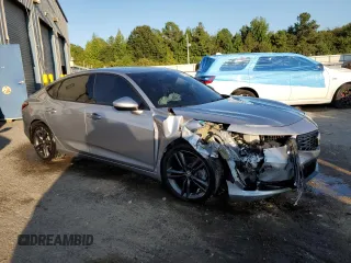 2023 Acura Integra w/A-Spec Package with VIN 19UDE4H3XPA011554, listed as a Copart auction lot 71981864 with 45,882 mi miles and Salvage Title. Bid and sale history available at carsss.com. Image 4.