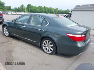 2007 Lexus LS 460 with VIN JTHBL46F475037017, listed as a IAAI auction lot 42291980 with 245,333 mi miles and . Bid and sale history available at DreamBid. Image 3.